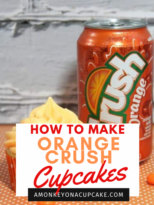 Whimsical Orange Crush Cupcakes