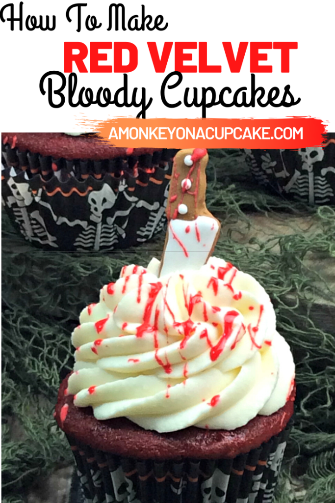 Red Velvet Bloody Cupcakes