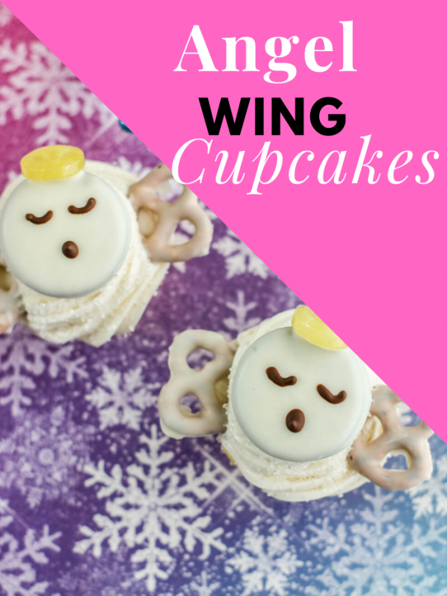 How To Make Angel Wing Cupcakes