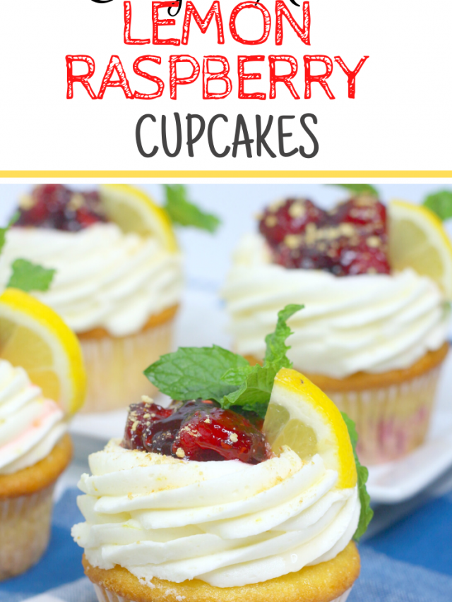 How to Make Lemon Raspberry Cupcakes