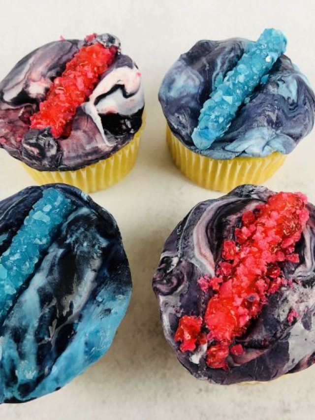 How to Make Geode Cupcakes