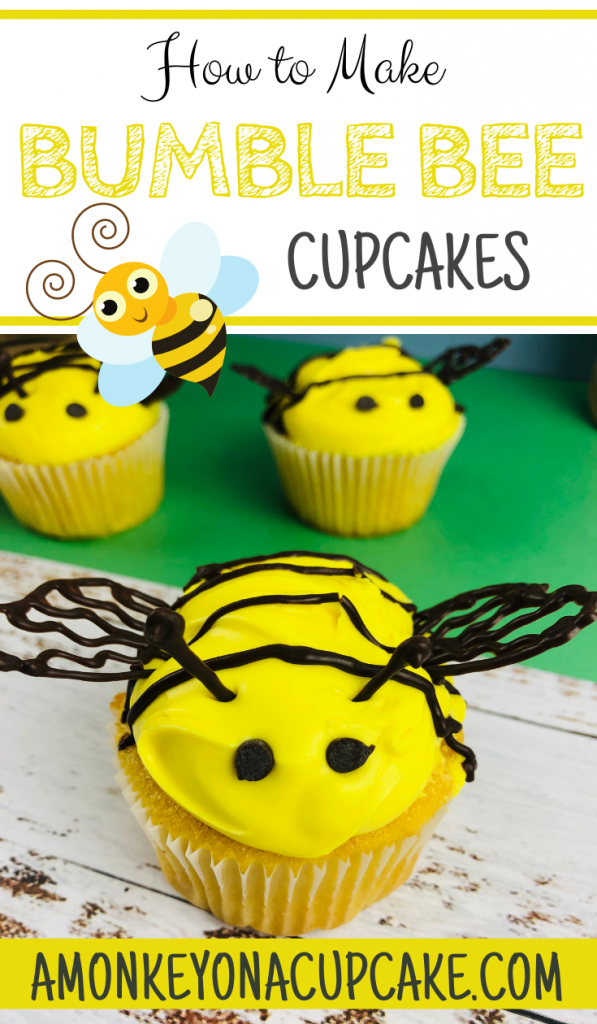 How to Make Bee Cupcakes