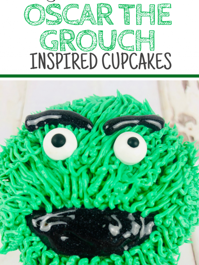 How To Make Oscar The Grouch Cupcakes