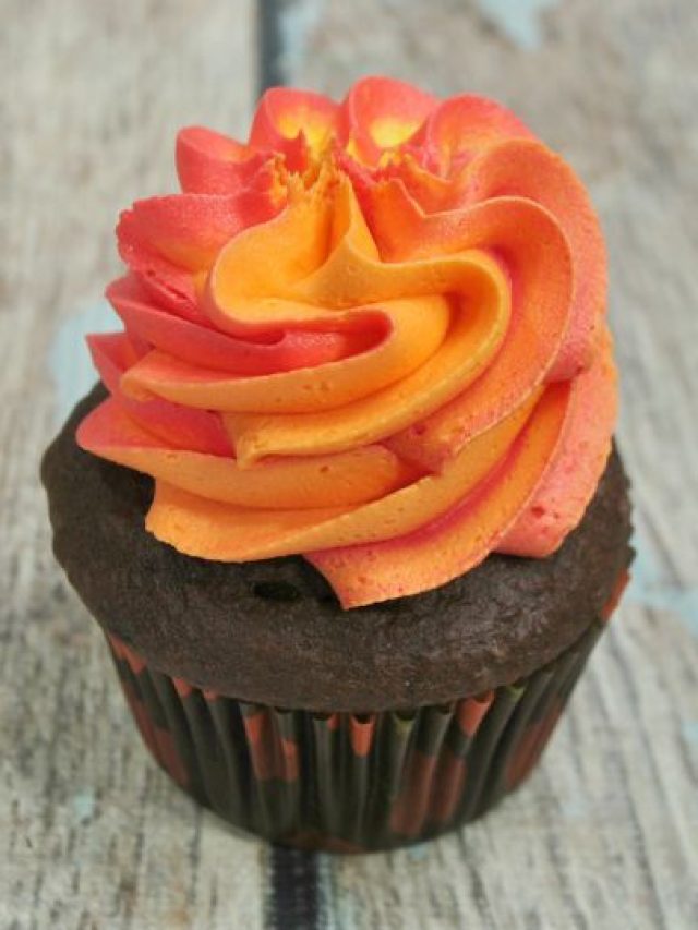 How To Make Chocolate Fall Keto Cupcakes