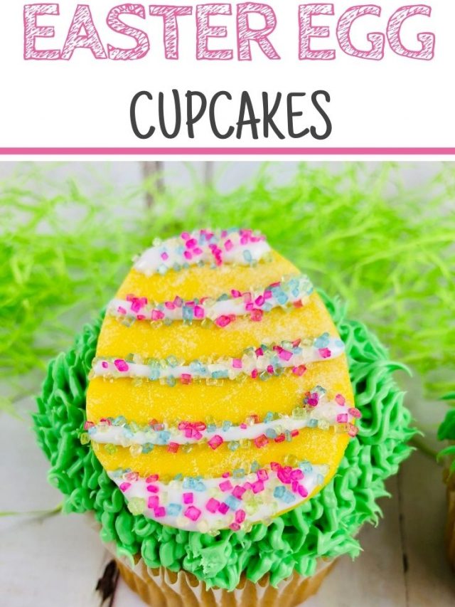 HOW TO MAKE EASTER EGG CUPCAKES