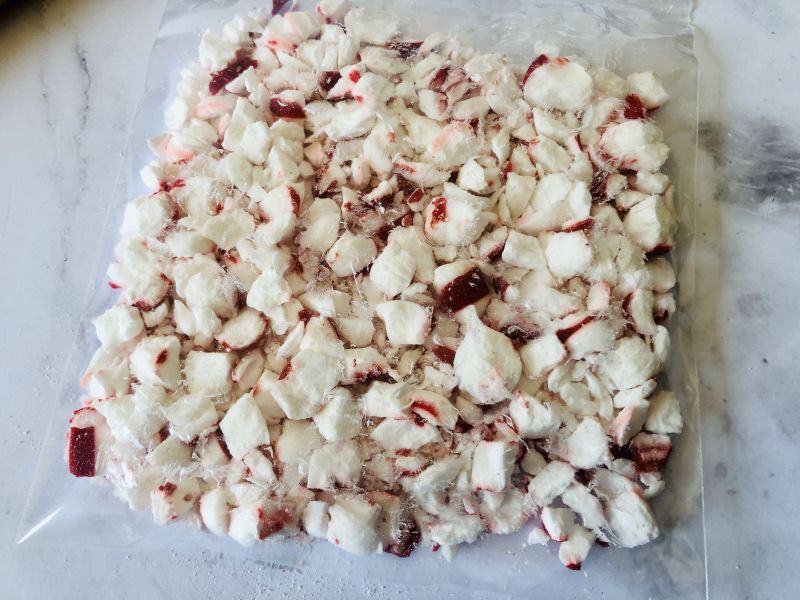 crushed peppermint candies