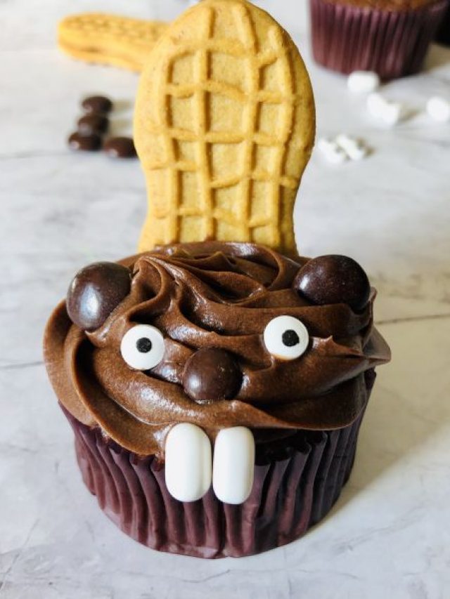 How To Make Beaver Cupcakes