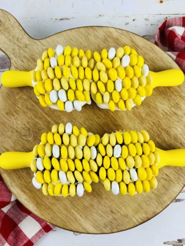 Corn on the Cob Cupcakes