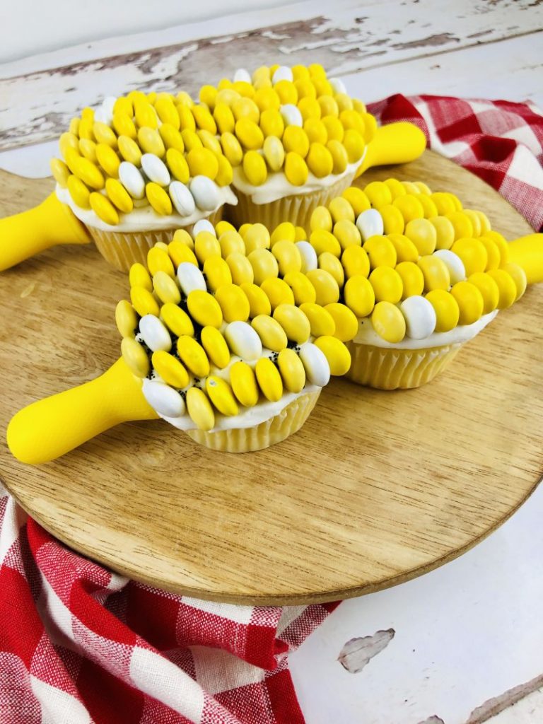 all about corn on the cob cupcakes